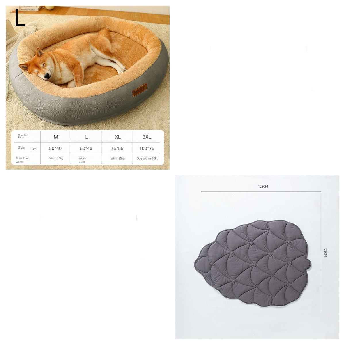 Removable And Washable Dog Bed Warm Cat Bed For Sleeping