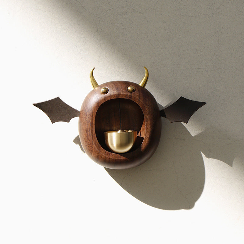 Hang Copper Bell Living Room Door To Remind - Minihomy