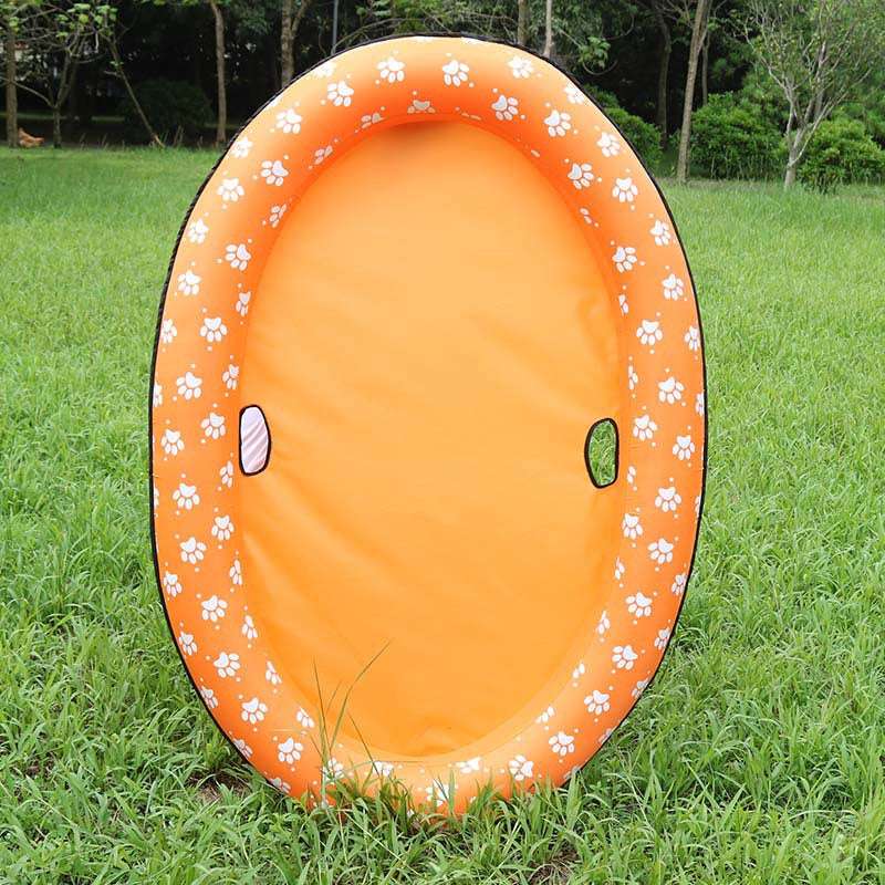 Dog Swimming Pool Inflatable Hammock Pets Pool Floating Bed Spring Summer Swimming Ring - Minihomy