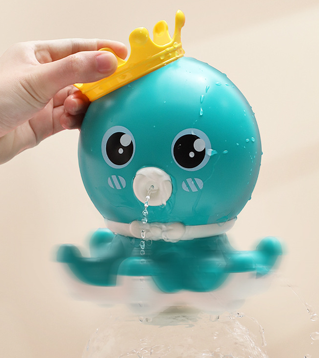 Magic Rotating Water Spray For Baby Bathing In Water Toys - Minihomy