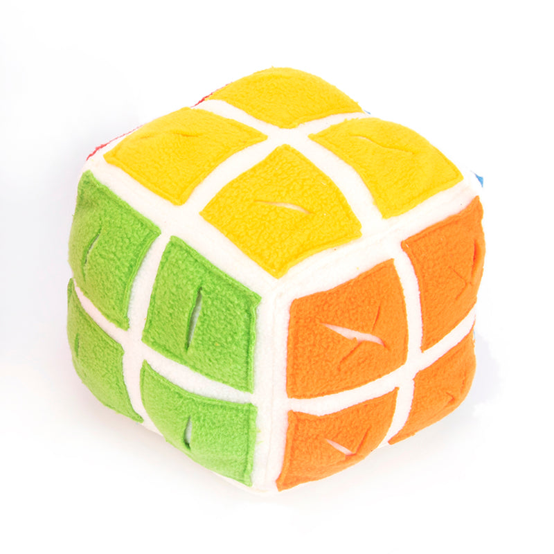 Pet Rubik's Cube Sniffing Toy Difficult Cat Dog Puzzle Hidden Food Cube Ball - Minihomy