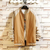 Men Casual Color Block Jacket - Minihomy