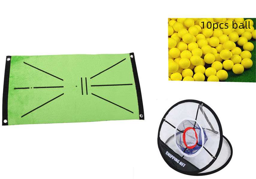 Golf Swing Hitting Mat Family Indoor Thickening Practice Mat - Minihomy