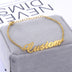 Personalized DIY Custom Name Bracelet Stainless Steel - Minihomy