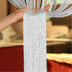 Flashing Silver Thread Curtain 1x2 Meters for High Door - Minihomy