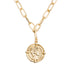 Queen Gold Coin Pendant Fashion Clavicle Chain - Minihomy