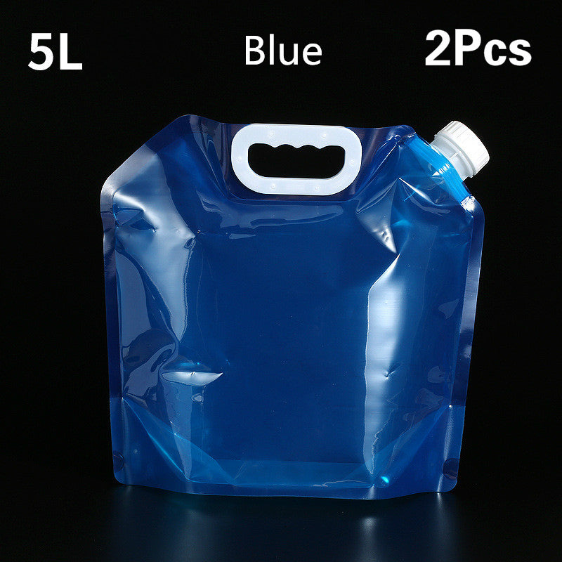 PVC Outdoor Camping Hiking Foldable Portable Water Bags Container - Minihomy