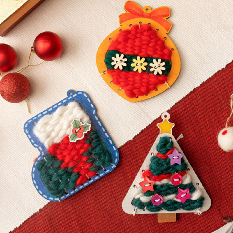 Christmas Tree Decoration Pendant Children's Diy Toy Material - Minihomy