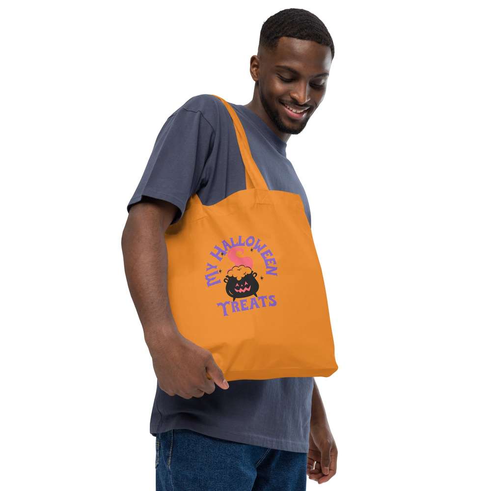 Halloween Themed Organic Fashion Tote Bag - Minihomy