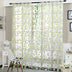 Window Tulle Curtains Bedroom Living Room Balcony Flowers Printed Tulip Sun-shading Translucent Curtain