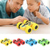 Kids Toy Car Fun Double-Side Vehicle Inertia Safety Crashworthiness and Fall Resistance Shatter-Proof Model for Child - Minihomy