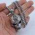 Evil Skull Necklace Metal  Pendant Trendy  Man and Women Punk Jewelry - Minihomy