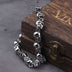 Men Punk Skull Charm Chain Bracelet Men Fashion Stainless Steel - Minihomy