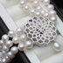 Natual Pearl Bead Necklace Classic Sweater Chain - Minihomy