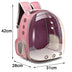 Backpack Travel Space Capsule Cage Pet Transport Bag Carrying For Cats and Dogs - Minihomy