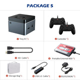 Retro Video Game Console Chuwi Larkbox Super Console X Mini PC Box WIN11 For PS2/SS/WII/PSP/N64/DC Intel J4125 With 71000+ Games