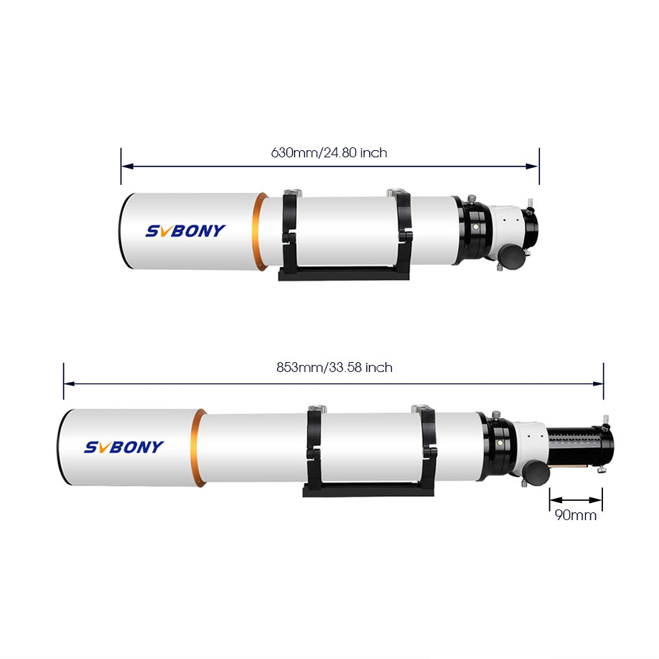 SVBONY SV503 Professional Astronomical Telescope 102/714 ED Extra Low Dispersion Refractor OTA for Astronomical Observation