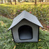 Waterproof Cat House Foldable Pet House for Small Dogs Cats EVA Pet Bed Nest With Inner Pad Portable Outdoor Cat Accessories