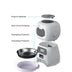 3.5L Automatic Pet Feeder Smart Food Dispenser For Cats Dogs Timer Stainless Steel Bowl  Auto Dog Cat Pet Feeding Pet Supplies - Minihomy