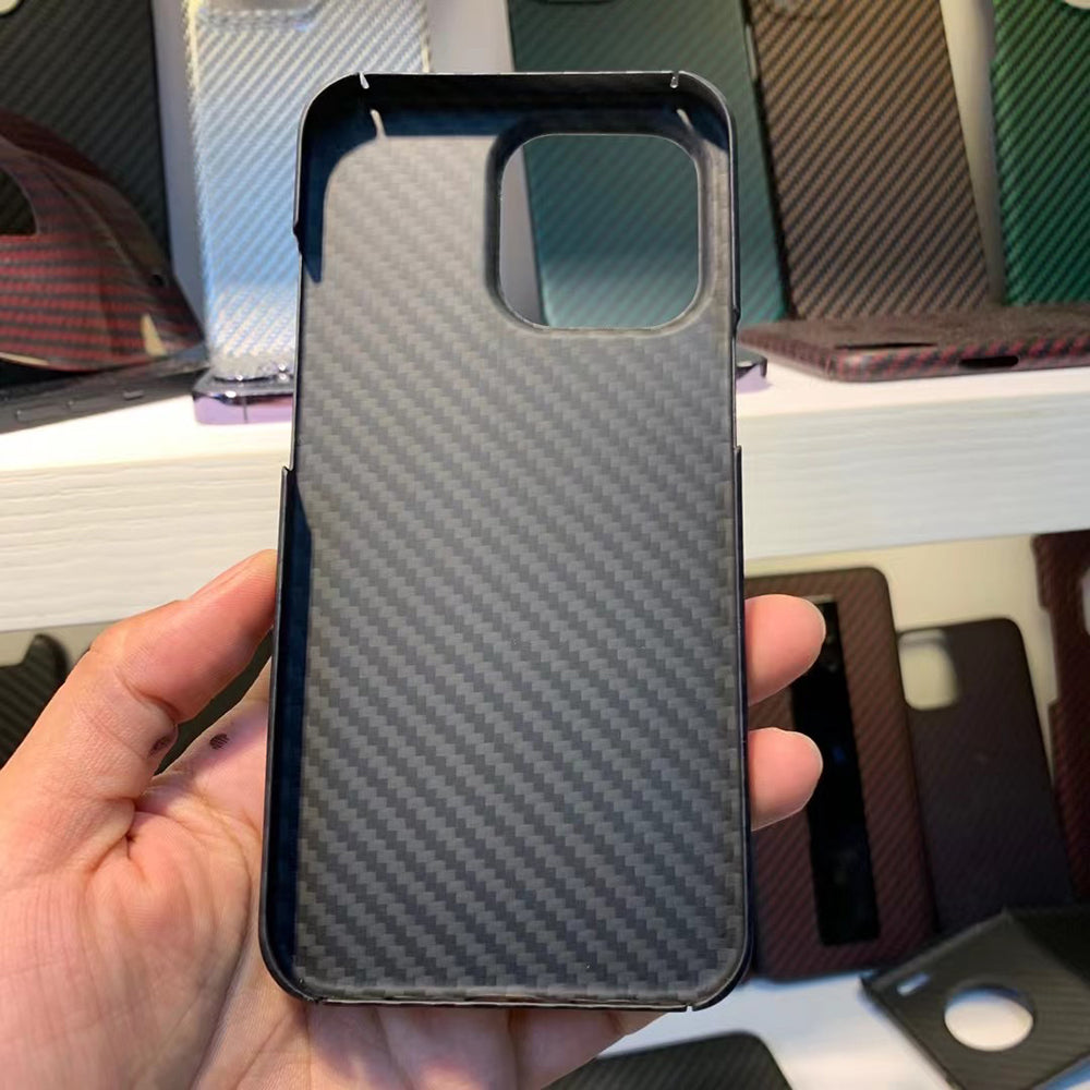 iphone 13 Pro Max real carbon fiber case - Minihomy