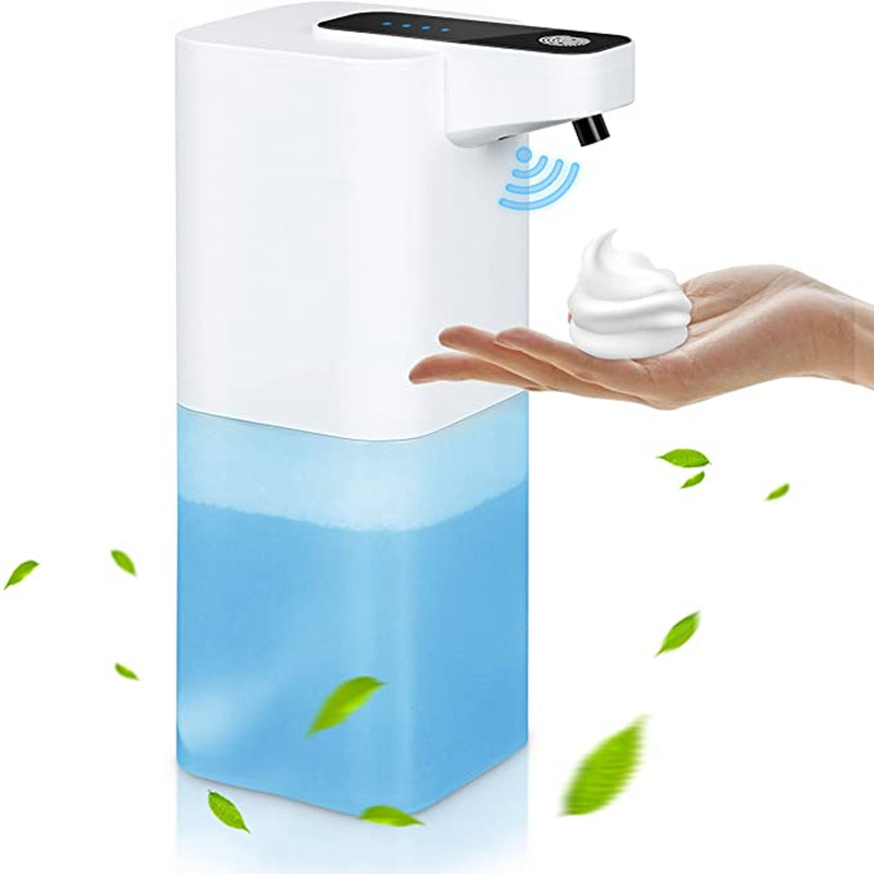 Foam Liquid Soap Dispenser Automatic Soap Dispensers for Bathroom Touchless Dish Soap Dispenser Electric Hand Free Soap Pump - Minihomy