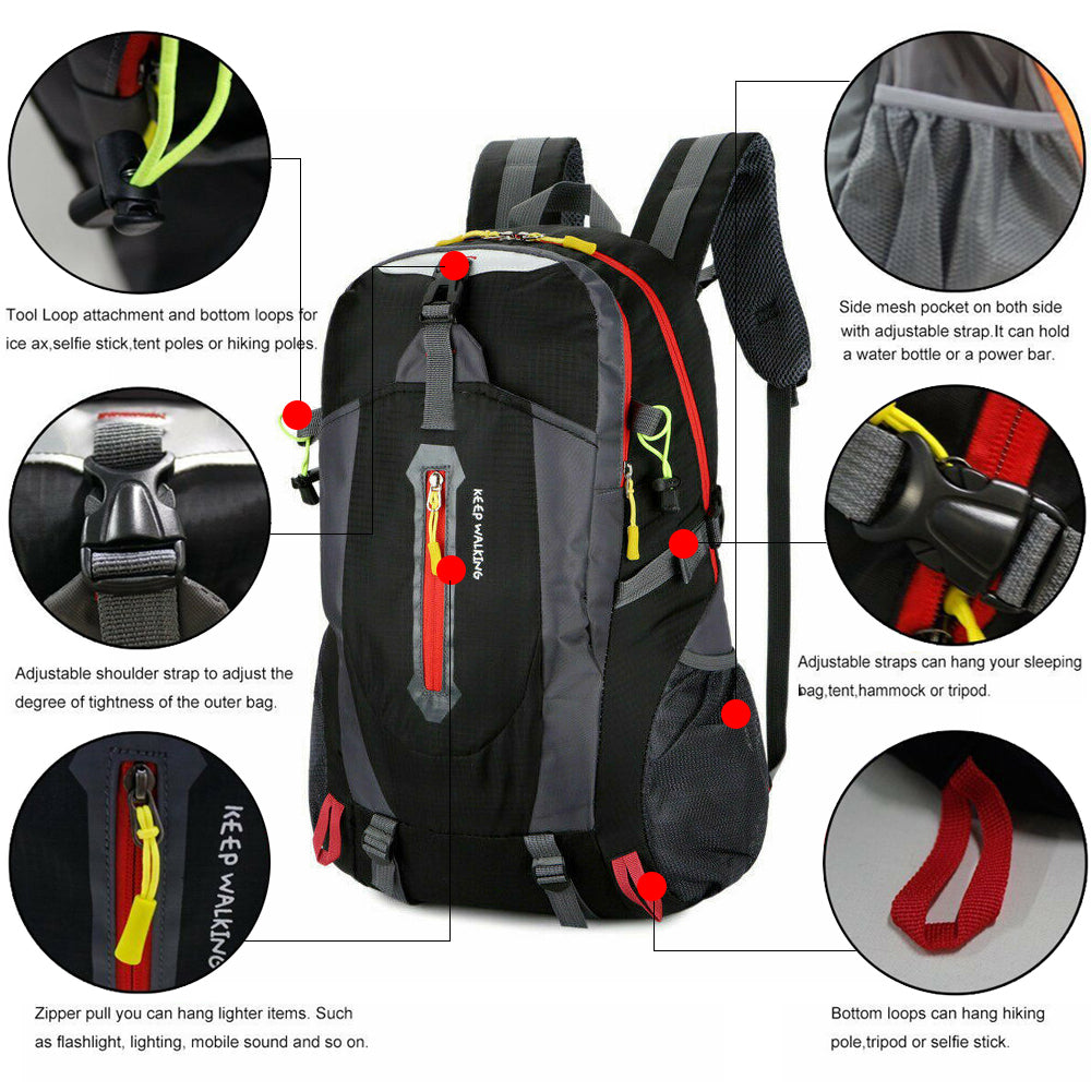 Waterproof Backpack For Men Outdoor Sports Shoulder Bag