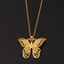 Necklaces For Women Simple Butterfly Angel Long Pendant Jewelry - Minihomy